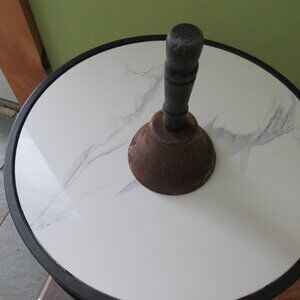 Vintage Silver School Bell